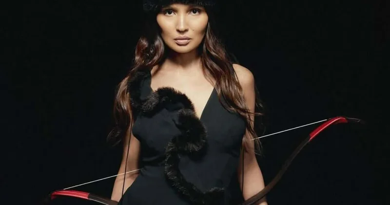 Жулдыз Абдукаримова показала, как семья встретила Новый год (ВИДЕО)