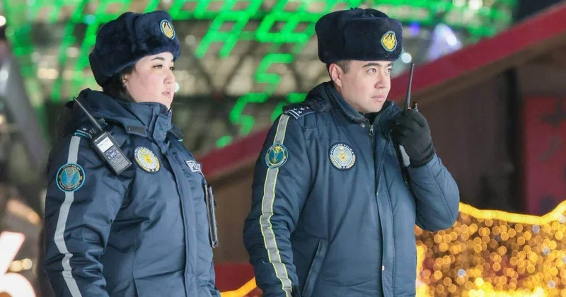 Более 3 тыс. вызовов поступило в полицию в новогоднюю ночь в Казахстане