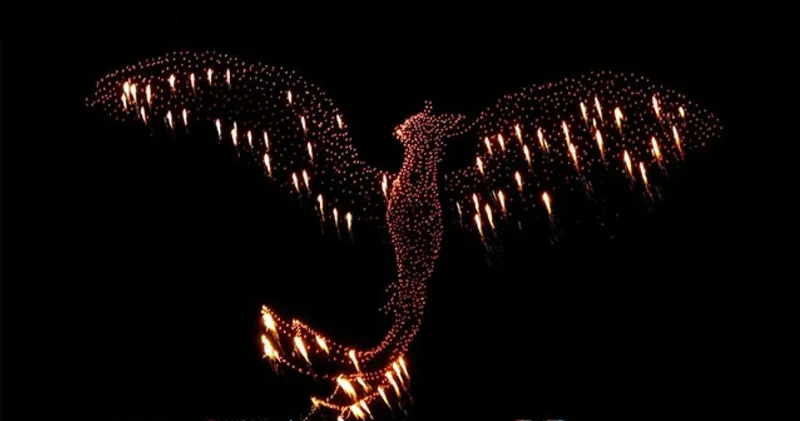 Біріккен Араб Әмірлігіндегі Жаңа жылға арналған дрон шоу Гиннестің рекордтар кітабына енді
