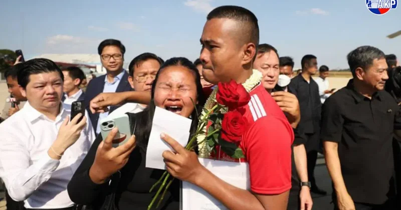 Таиланд вернул на родину 18 камбоджийских военных, находящихся в плену 155 дней