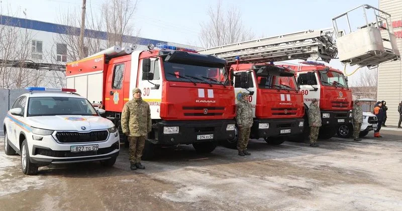 Баянауыл ұлттық паркіне жаңа өрт сөндіру техникалары берілді