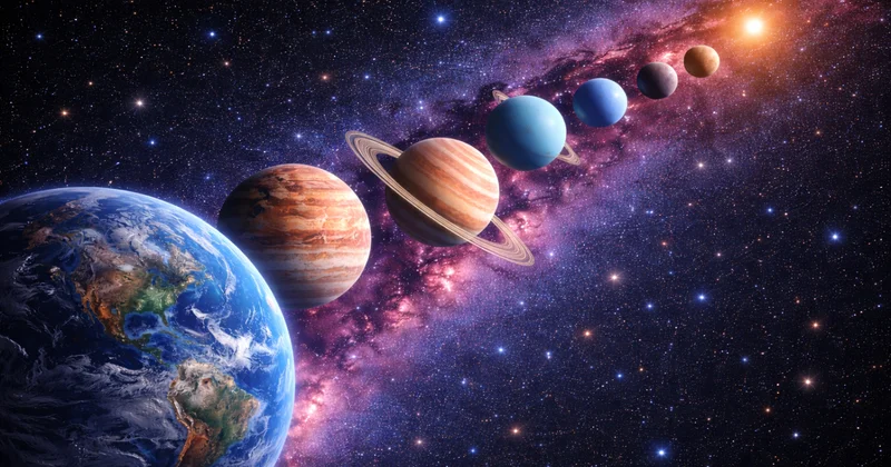 Парады планет и солнечное затмение: что ждать в небе в 2026 году