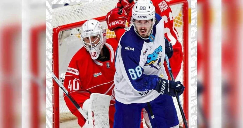 “Барыс” проиграл выездной матч КХЛ