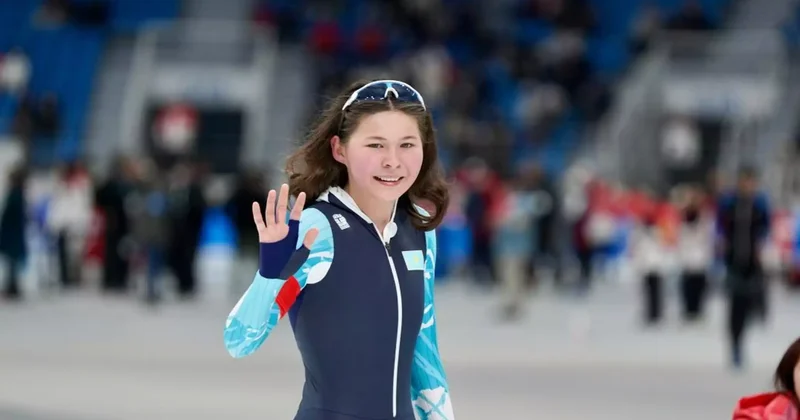 Қазақстандық конькимен жүгіруші әлем чемпионатында үшінші алтын медаль алды
