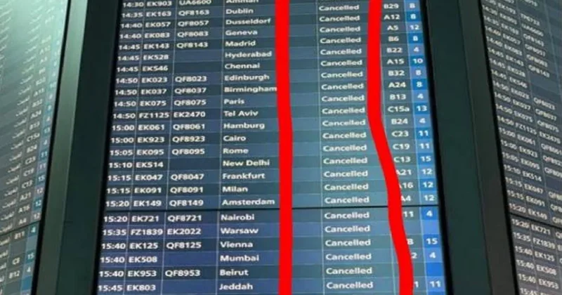 Хаос в небе: удары на Ближнем Востоке парализовали мировые авиаперевозки