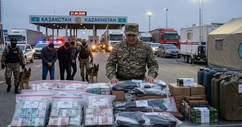 Есірткі, қару және валюта: шекара қызметі екі айда 2 мыңнан астам қылмысты әшкереледі