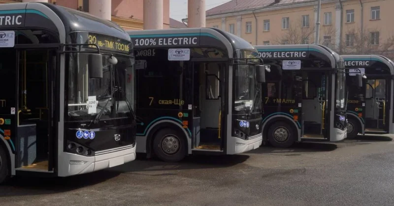 “Таза Қазақстан”: на дорогах Усть Каменогорска будут курсировать электробусы