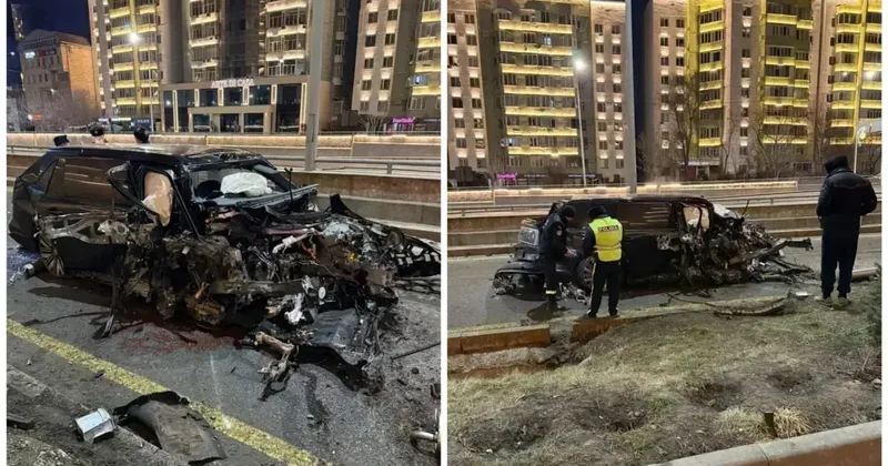 После резонансного ДТП на Аль Фараби в Алматы стягивают полицию из регионов