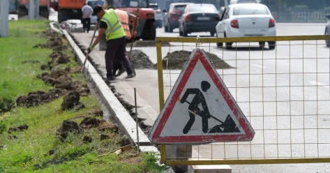 Движение по улице Строительная ограничат в Алматы