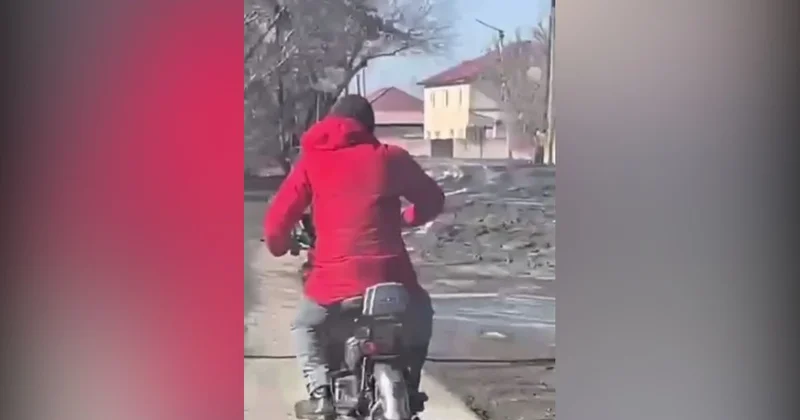 Семейде мас күйінде электровелосипед айдаған жүргізуші қатаң жазаланды