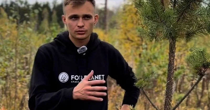 Ресейлік блогер Солтүстік Қазақстанда тағы да ағаш отырғызуға көмектеседі