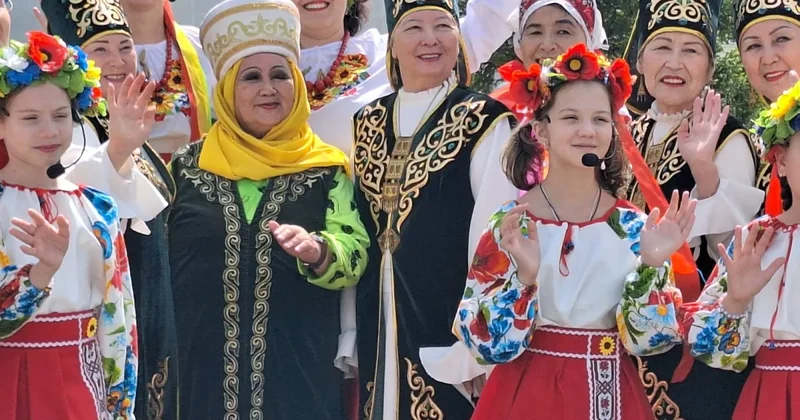 В Астане прошел фестиваль Қазақстан бірлік мекені