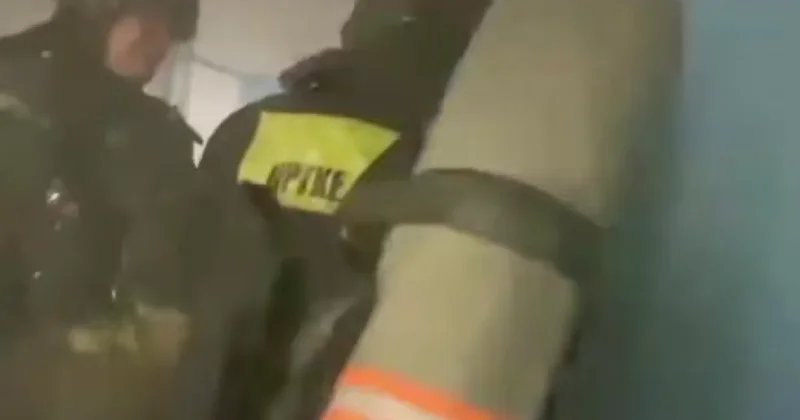 Пожар произошел в пятиэтажке в Астане
