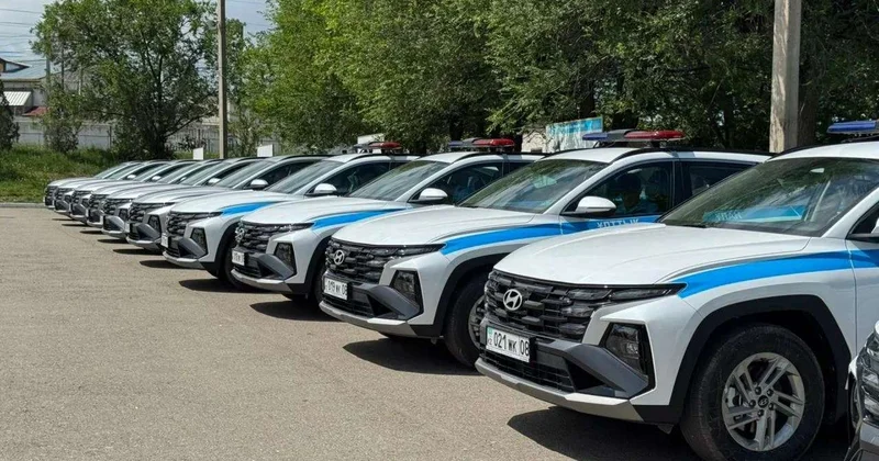 Более 180 новых автомобилей получили подразделения Нацгвардии МВД РК