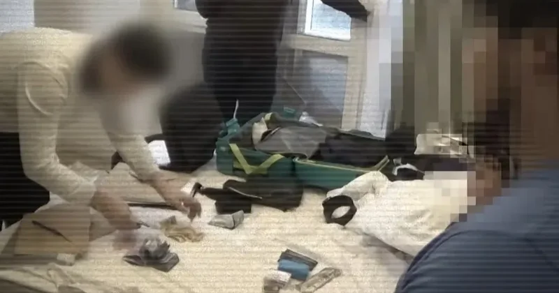 Ақша бопсалаған: ҰҚК Жақсылық Омардың үйіндегі тінтуді көрсетіп, іске қатысты жаңа мәліметтерді жариялады