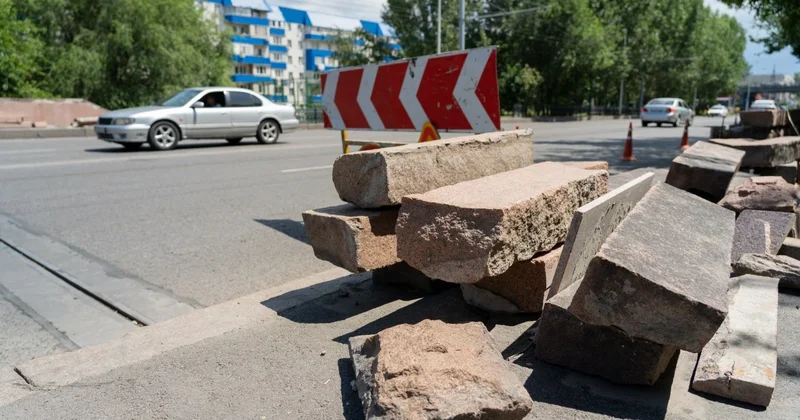 Участок улицы Манаса в Алматы закроют до 4 августа