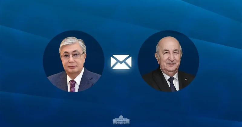 Токаев поздравил президента Алжира с национальным праздником