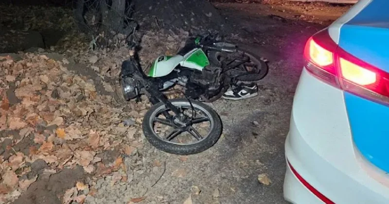 Подросток на мопеде погиб в аварии в роще Баума в Алматы (фото)
