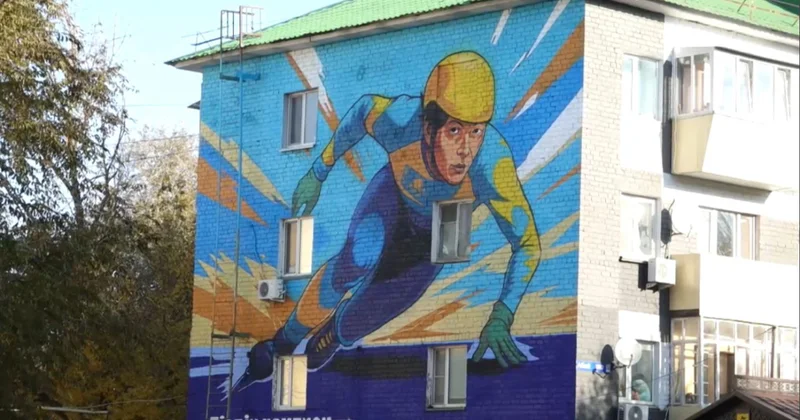 Оралда тұрғын үйлерге мағынасы терең муралдар салынды