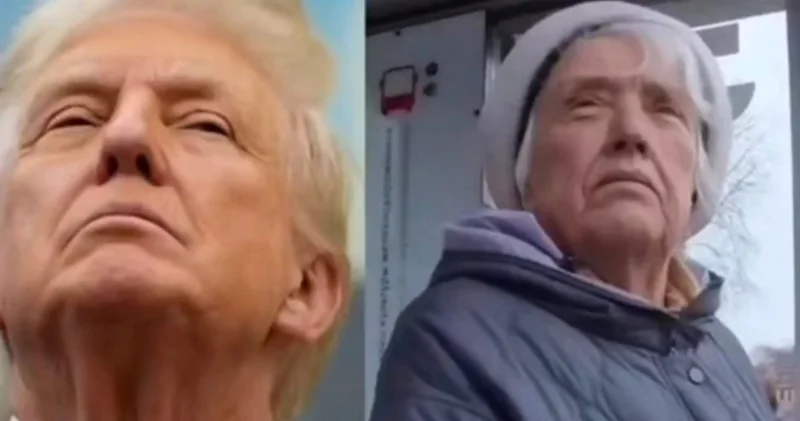 Желіде Дональд Трампқа ұқсайтын зейнеткердің видеосы тарады