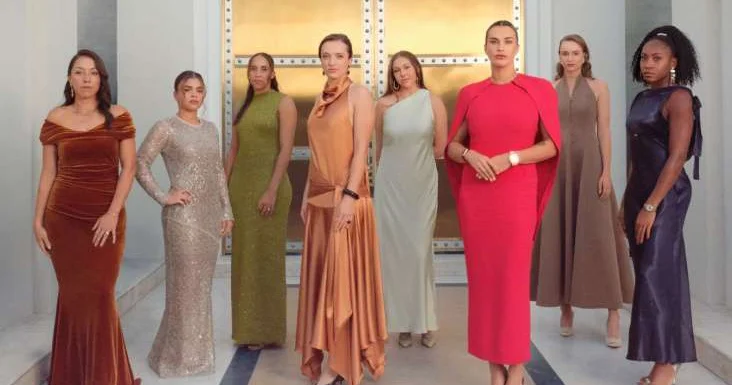 Лучшие теннисистки мира предстали в вечерних нарядах