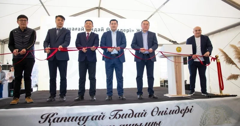 Алматы облысында дәнді және майлы дақылдарды өңдейтін агрокешен іске қосылды