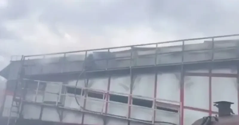 ШҚО дағы ЖШС лардың бірінің аумағында алапат өрт болды