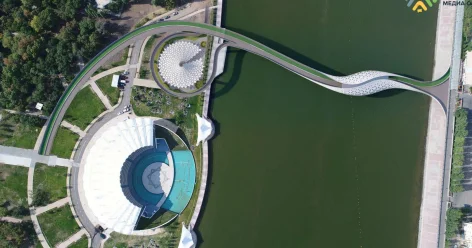 Появились эскизы нового моста и набережной реки Есиль и Ак Булак