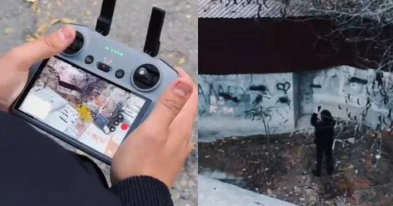 Шымкентте есірткі жасырушының әрекеті дрон арқылы әшкере болды