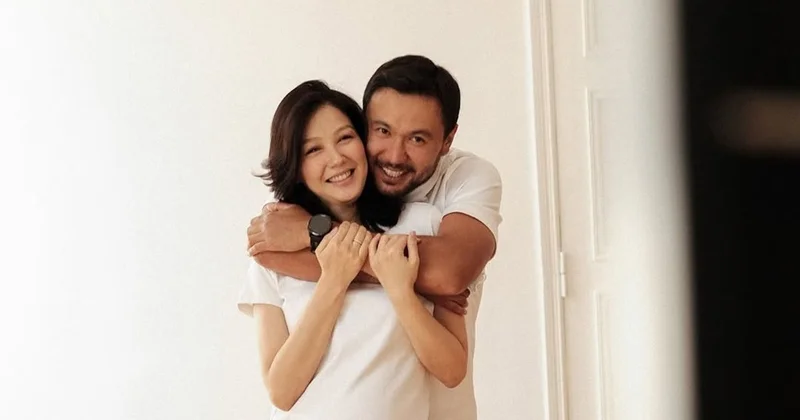 Аружан Джазильбекова и ее муж признались, что снова влюбились друг в друга после рождения дочери