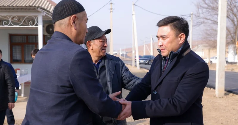 В Шымкенте в жилом массиве Айкөл запустили систему водоснабжения