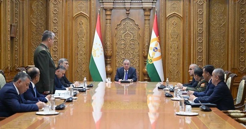 Тәжікстан басшысы тәжік ауған шекарасында қауіпсіздік шараларын күшейтуді тапсырды