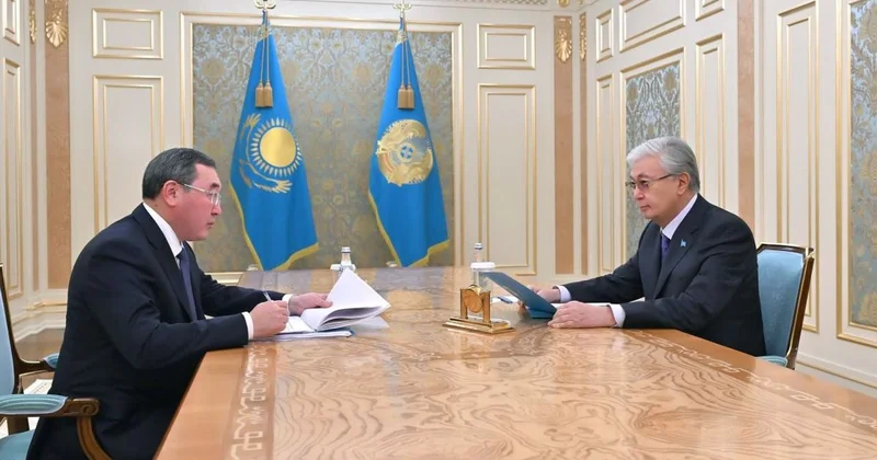 Токаев принял акима Алматинской области Марата Султангазиева