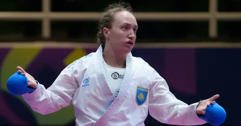 Казахстанка Софья Берульцова стала серебряным призером ЧМ по карате