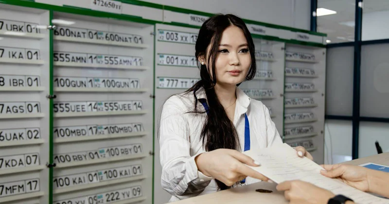 Свободный выбор номеров для авто станет доступен в спецЦОНах Казахстана с 5 января