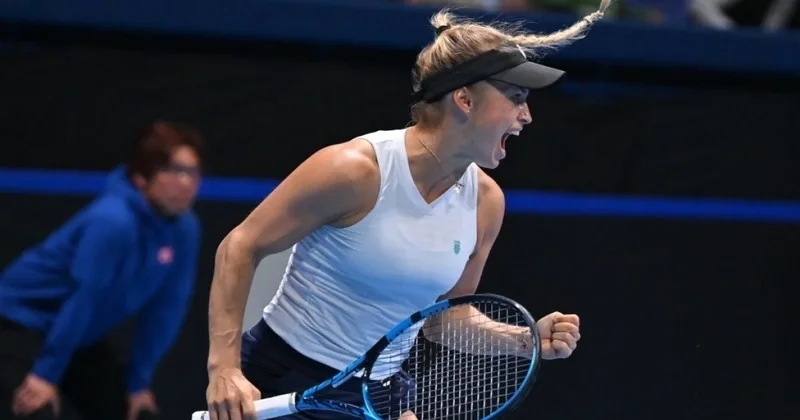 Казахстанская теннисистка начала год с победы в Австралии