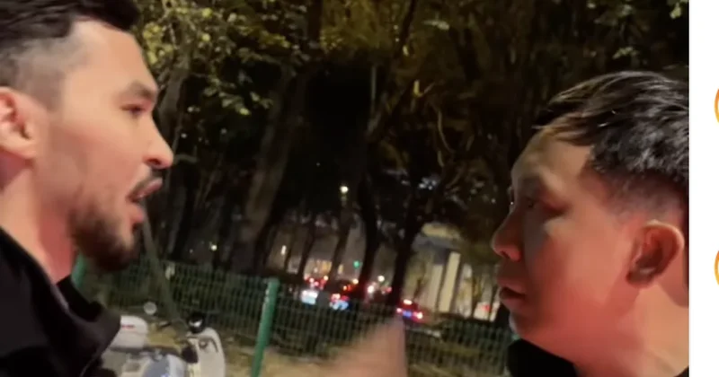 Казахстанец обматерил китайского таксиста в центре Гуанчжоу видео взорвало сеть