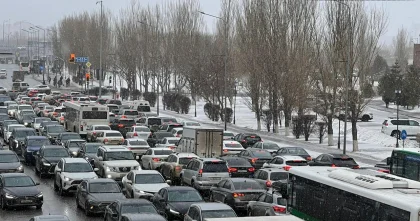 Движение по проспекту Тәуелсіздік временно ограничено в Астане