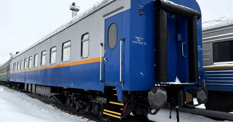 Астана Семей бағытында жаңа жолаушылар вагоны пайдалануға берілді