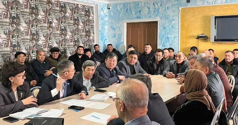 Х. Ерғалиев тұрғындары мұнай қалдығын өңдеу жобасына қарсы шықты