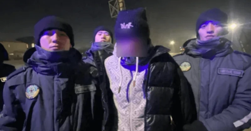 Гвардейцы во время патрулирования задержали подозреваемого по делу о наркотиках в Астане