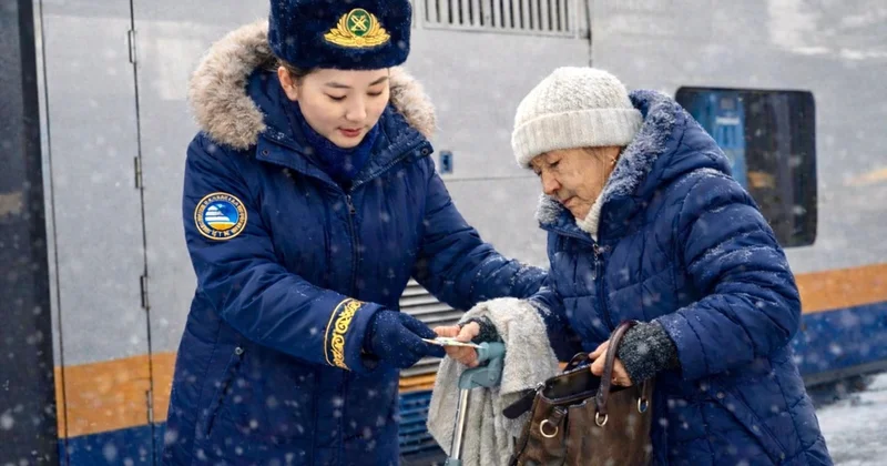 Зейнеткерлерге пойыздарға 25% жеңілдік берілді