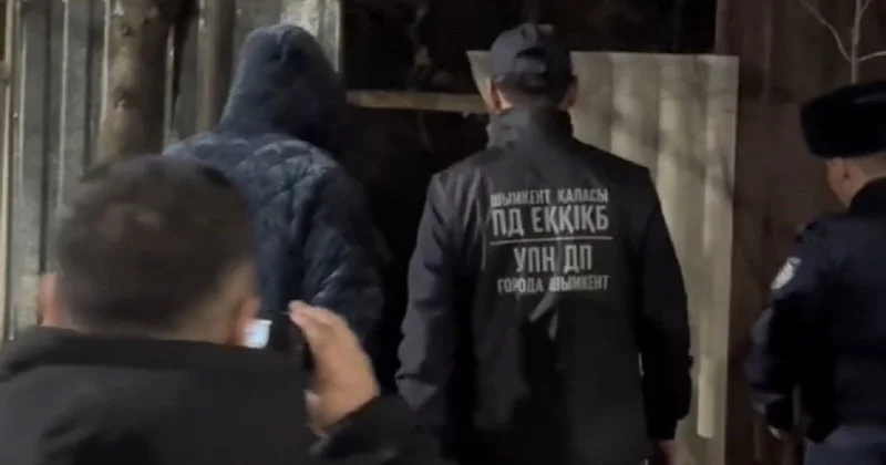 Шымкентца задержали с поличным