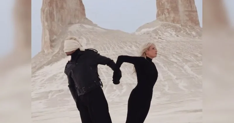 Как будто на другой планете : клип Клавы Коки, снятый в Казахстане, восхитил пользователей Сети