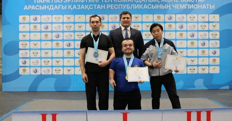Елордалық спортшылар пара пауэрлифтингтен ел чемпионатында бірнеше медаль жеңіп алды