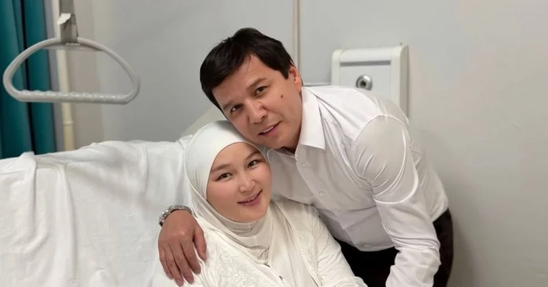 Семейное видео ставшего отцом в восьмой раз Абая Бегея растрогало Сеть