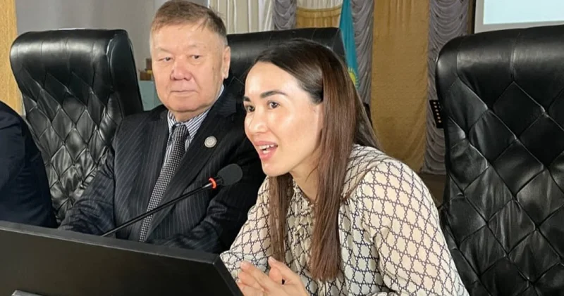 Танымал дзюдошы Әбиба Әбужақынова Ұлттық ұлан әскери қызметшілерімен кездесті