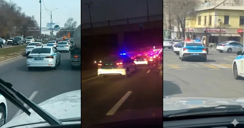 Охота на ведьм? Зачем в Алматы приехали сотни полицейских с регионов