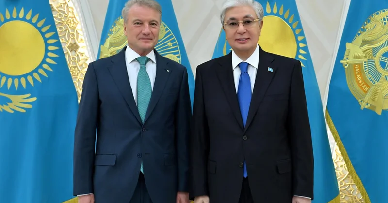 Президент Сбербанктің басқарма төрағасы Герман Грефті қабылдады