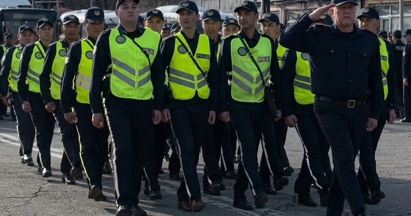 Алматыға 4 өңірдің полиция қызметкерлері келді